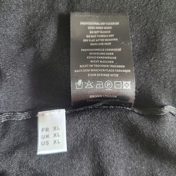 GALVAN LONDON Kali Bodysuit, Size Extra Large, Black, NWT - Picture 16 of 16